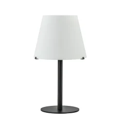 Straluma Moderne design tafellamp zwart met witte glazen kap> Tafellampen|Design Verlichting