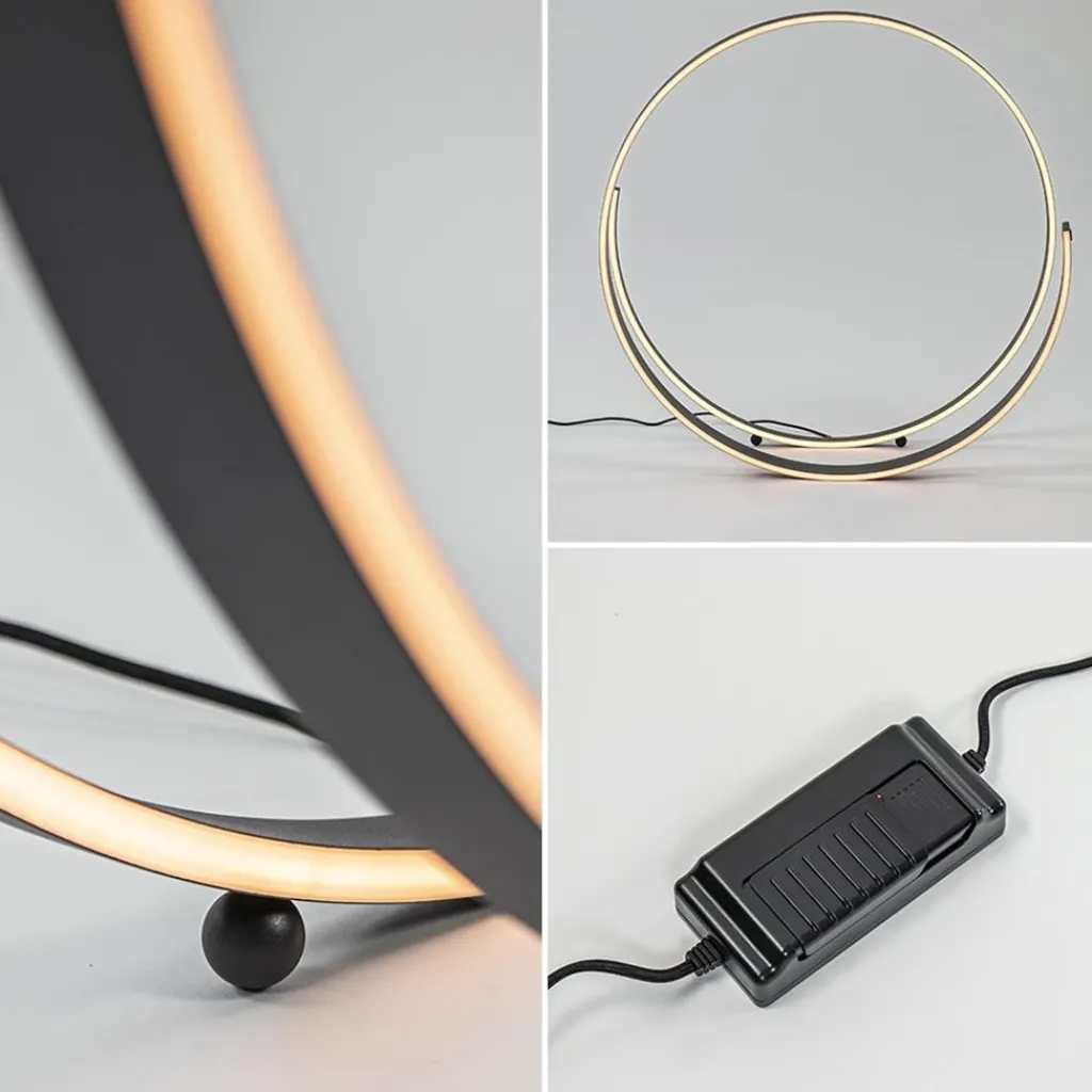 Straluma Moderne design vloerlamp LED dimbaar zwart> Vloerlampen|LED Vloerlampen