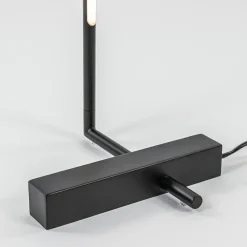 Straluma Moderne design vloerlamp zwart inclusief dimbaar LED><noscript><img width=