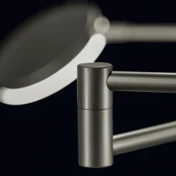 Straluma Moderne dubbele LED leeslamp antraciet> Vloerlampen|Leeslampen