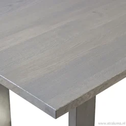 Straluma Moderne eettafel vergrijsd eiken 200x100></noscript> Eettafels