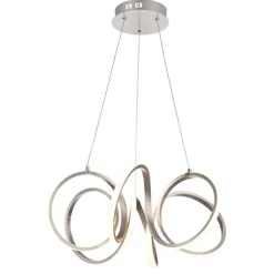 Straluma Moderne hanglamp krul staal incl LED> Hanglampen|Eettafellampen