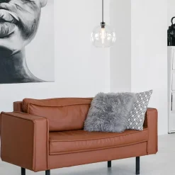 Straluma Moderne hanglamp met helder glas 30 cm><noscript><img width=