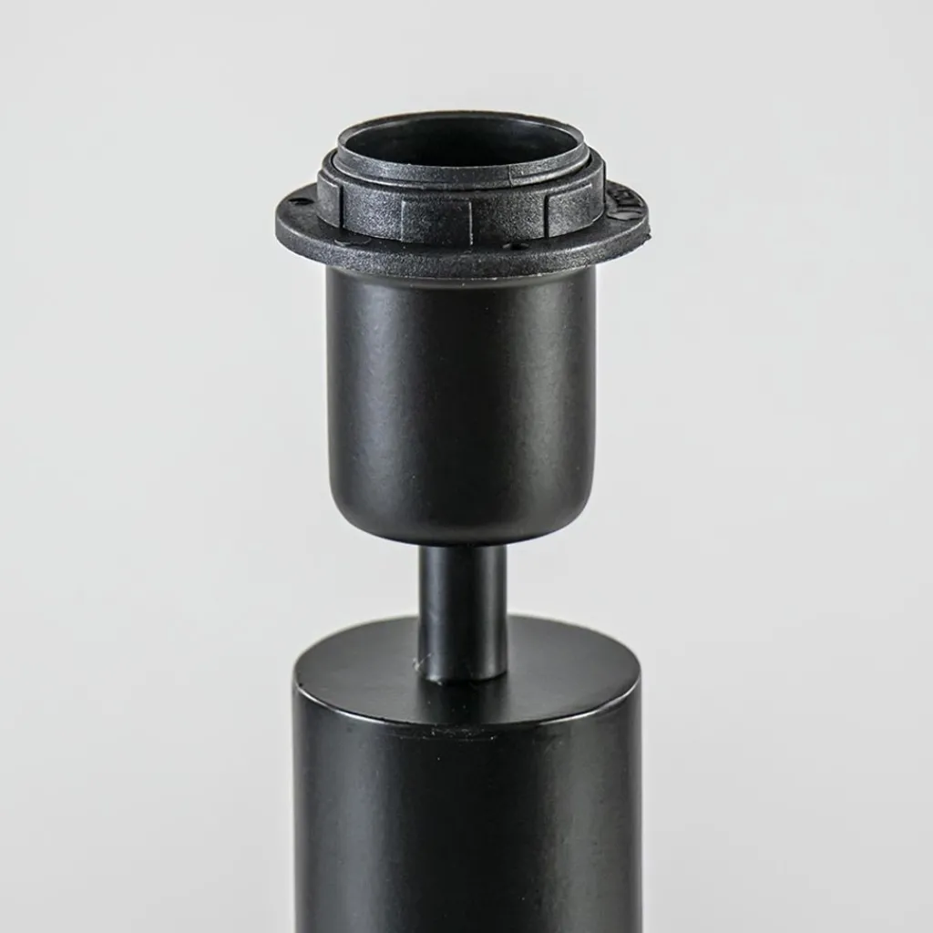 Straluma Moderne lampvoet cilinder mat zwart excl kap> Tafellampen|Lampenvoeten