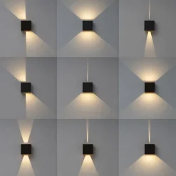 Straluma Moderne LED buitenlamp rechthoekig zwart IP65><noscript><img width=