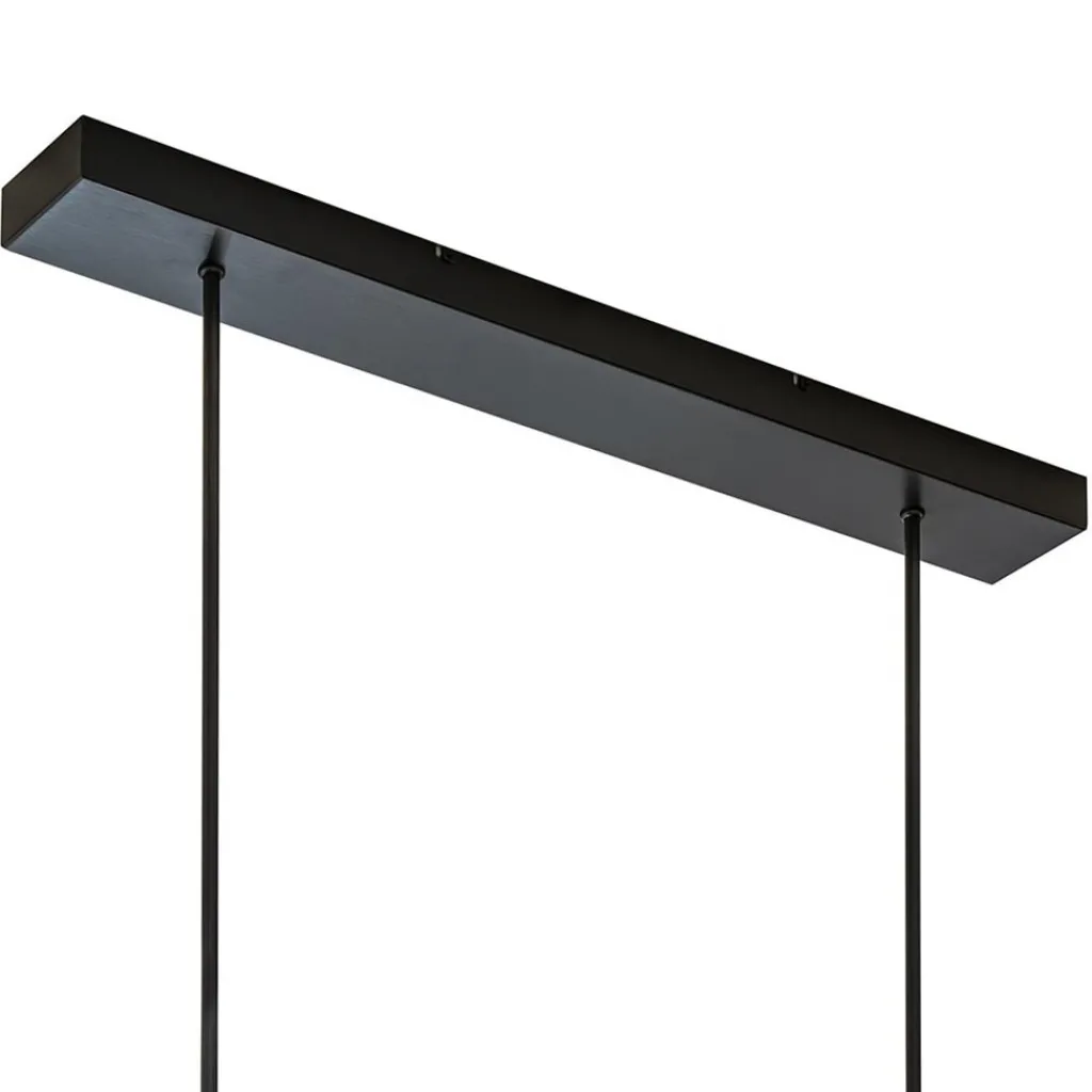 Straluma Moderne LED design hanglamp balk 200 cm zwart> Hanglampen|Eettafellampen