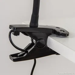 Straluma Moderne LED klemspot leeslamp zwart></noscript> Bedlampjes|Klemlampen