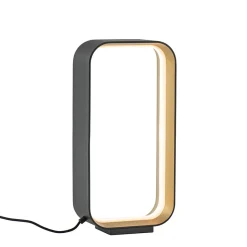 Straluma Moderne LED tafellamp zwart/goud klein> Tafellampen|LED Tafellampen