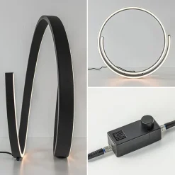 Straluma Moderne LED tafellamp zwart met dim to warm functie></noscript> Tafellampen|LED Tafellampen