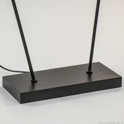 Straluma Moderne LED vloerlamp dimbaar mat zwart><noscript><img width=