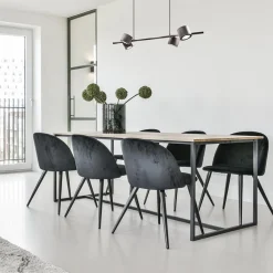 Straluma Moderne 4-lichts hanglamp inclusief verstelbare LED spots></noscript> Hanglampen|Keukenverlichting