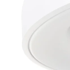 Straluma Moderne plafondlamp wit met geïntegreerd LED></noscript> Plafondlampen|Plafonnières