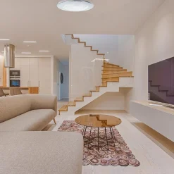 Straluma Moderne plafondventilator inclusief dimbaar LED klein><noscript><img width=