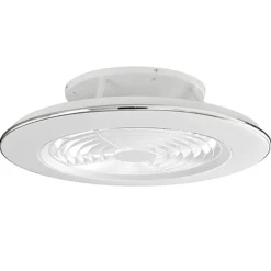 Straluma Moderne plafondventilator wit incl. LED> Plafondlampen|Plafondventilatoren met lamp