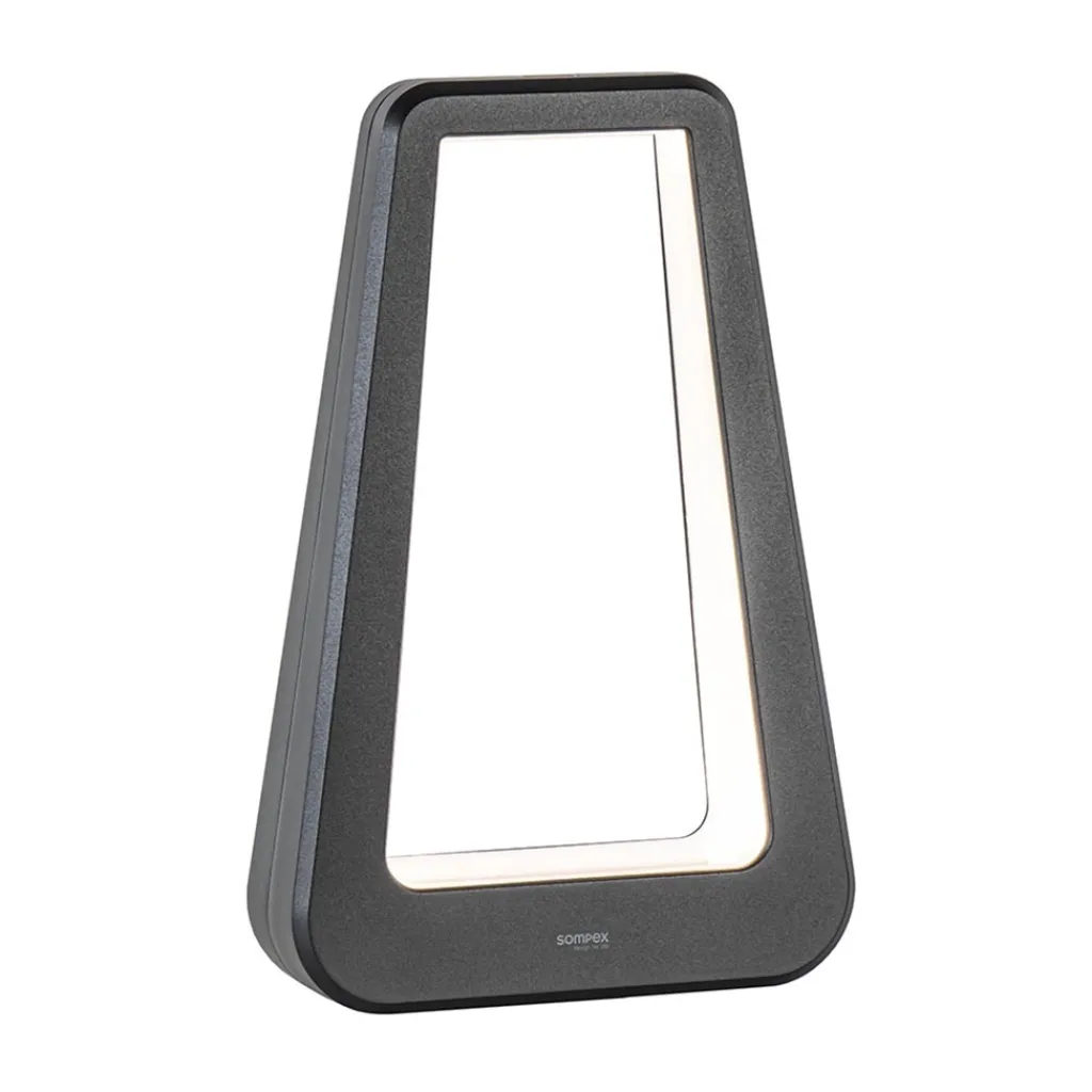 Straluma Moderne tafellamp batterij zwart oplaadbaar IP65> Tafellampen|Buitenlampen