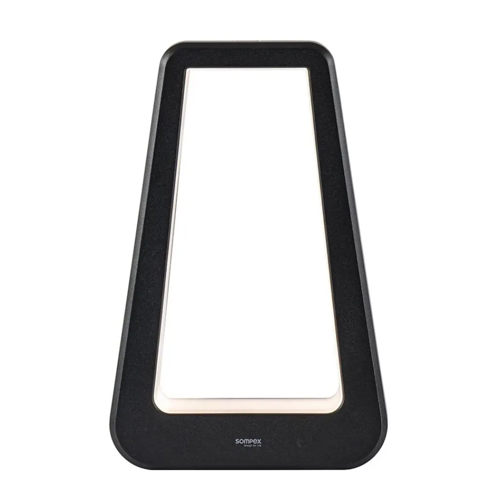 Straluma Moderne tafellamp batterij zwart oplaadbaar IP65> Tafellampen|Buitenlampen