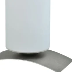 Straluma Moderne tafellamp Oblica zuil nikkel> Woonkamerlampen|Slaapkamerlampen