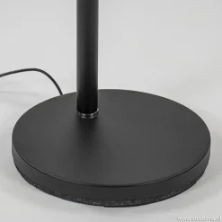 Straluma Moderne uplighter zwart met dimbaar LED><noscript><img width=