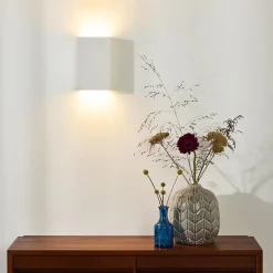 Straluma Moderne wandlamp hoogwaardig gips rechthoek><noscript><img width=