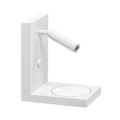 Straluma Moderne wandlamp wit inclusief LED en fast charger> Wandlampen|Bedlampjes