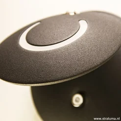 Straluma Moderne wandlamp Zenith LED zwart></noscript> Wandlampen|Bedlampjes