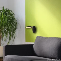 Straluma Moderne wandlamp Zenith LED zwart></noscript> Wandlampen|Bedlampjes