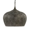 Straluma Oosterse hanglamp Emine goud/bruin> Eettafellampen|Light and Living