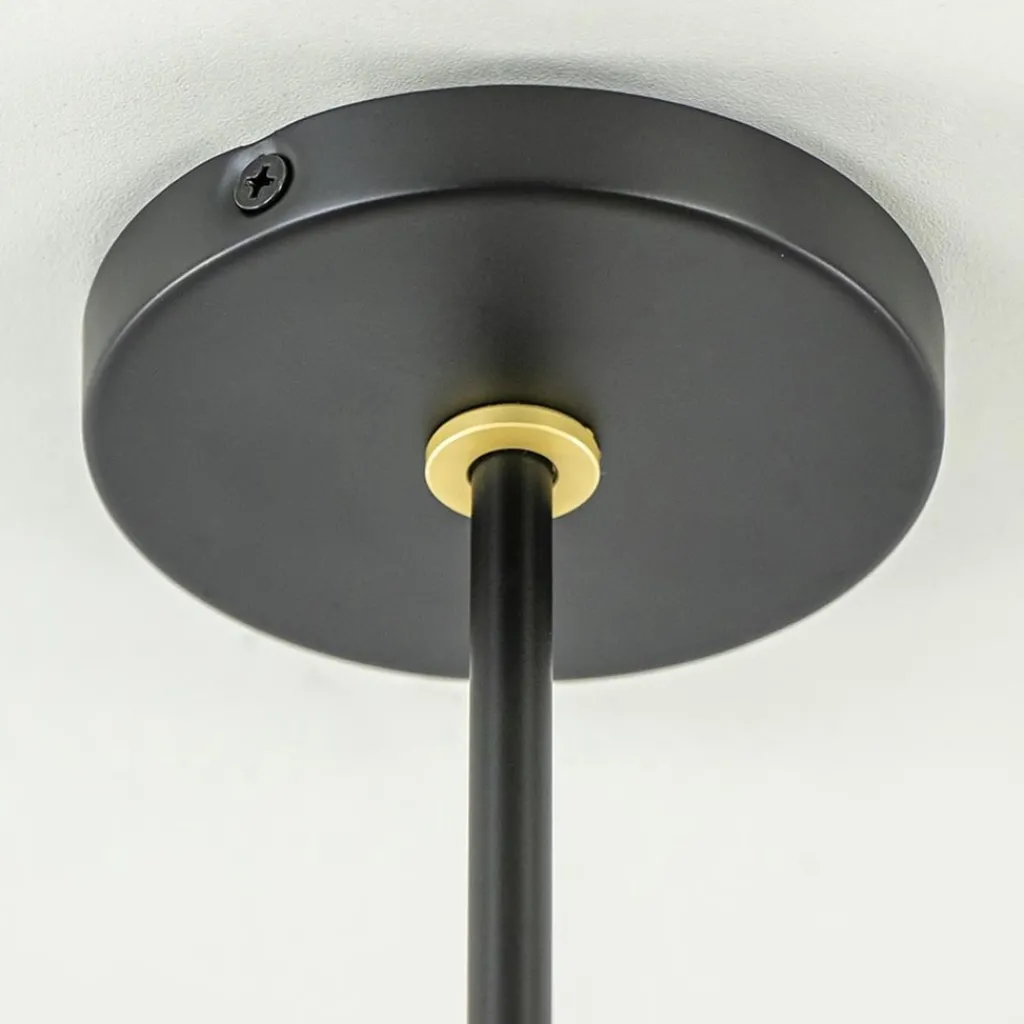 Straluma Opbouwspot 1-lichts zwart/brass GU10 mini> Plafondlampen|Opbouwspots