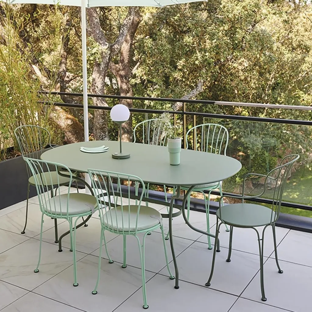 Straluma Oplaadbare buitenlamp tafel groen IP44> Tafellampen|Buitenlampen