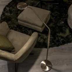 Straluma Oplaadbare LED leeslamp nikkel dimbaar></noscript> Vloerlampen|Leeslampen