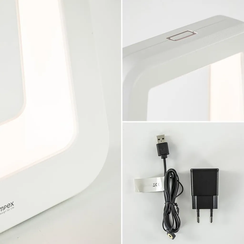 Straluma Oplaadbare tafellamp op accu wit dimbaar IP65> Tafellampen|Buitenlampen