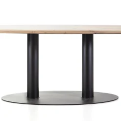 Straluma Ovale eetkamertafel eiken naturel 300x120 cm></noscript> Eettafels