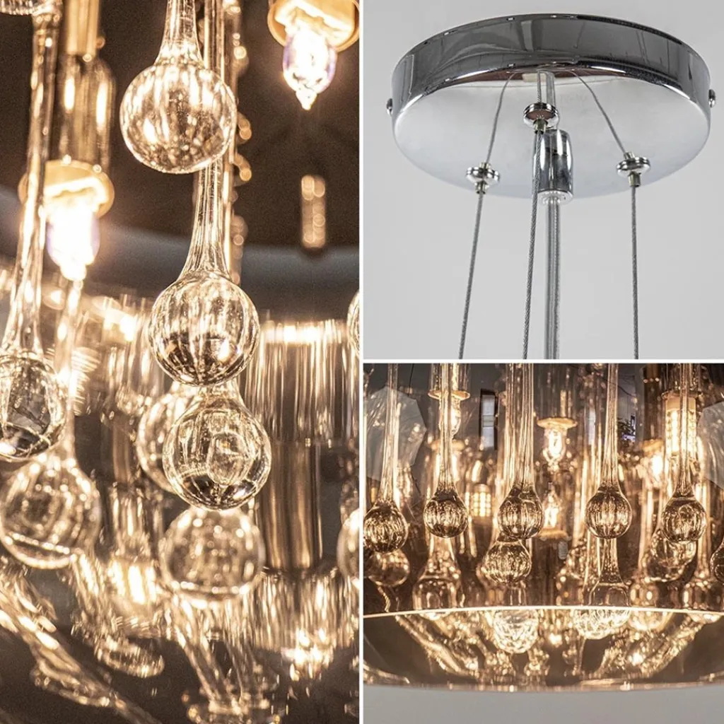 Straluma Pearl Raindrops hanglamp aanbieding!> Eettafellampen|Pearl