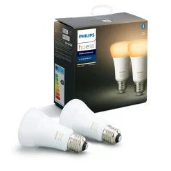 Straluma Philips Hue e27 a60 mat 2-pack white ambiance> Smart lampen|Philips Hue