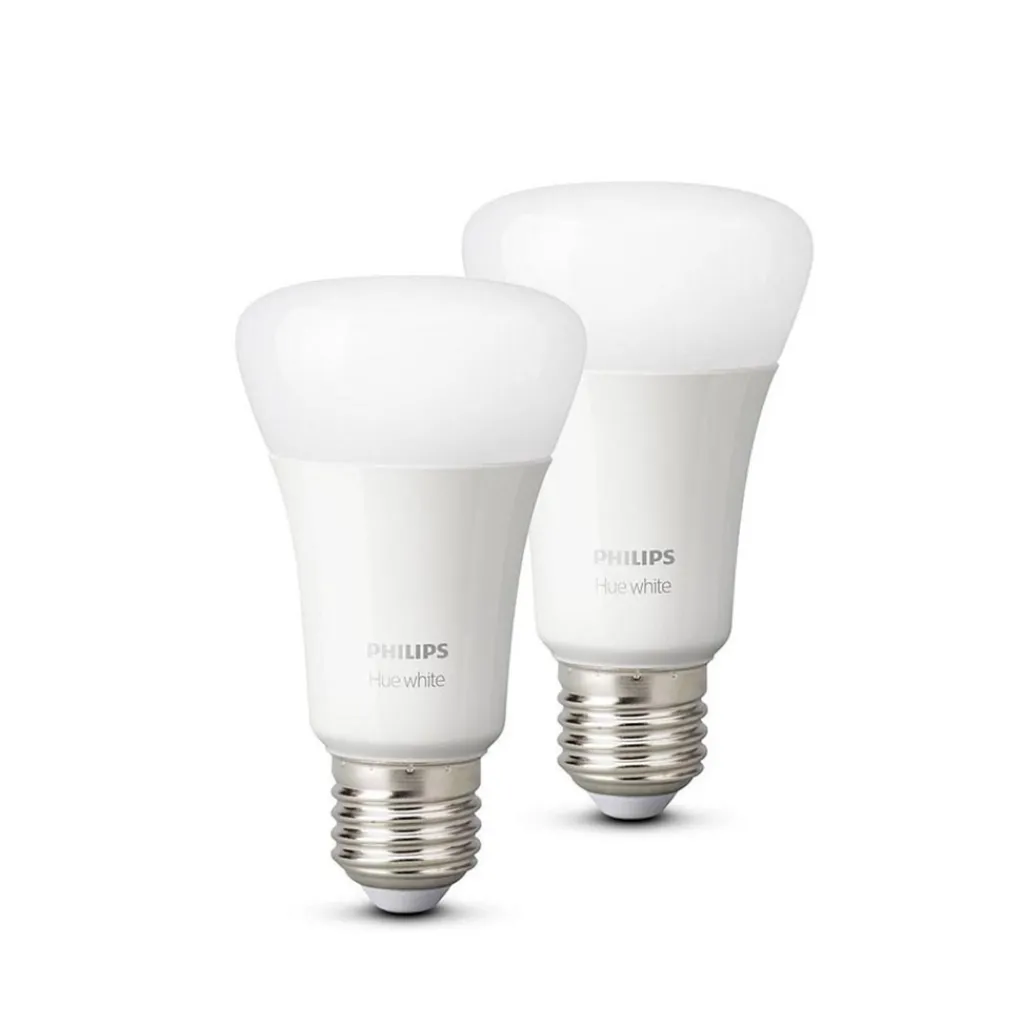 Straluma Philips Hue e27 2-pack mat 2700k> Smart lampen|Philips Hue