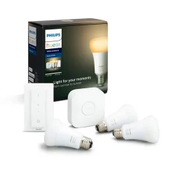 Straluma Philips Hue white ambiance starter kit E27 met Bluetooth> Smart lampen|Philips Hue
