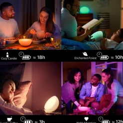 Straluma Philips Hue white and color ambiance go portable light met Bluetooth><noscript><img width=
