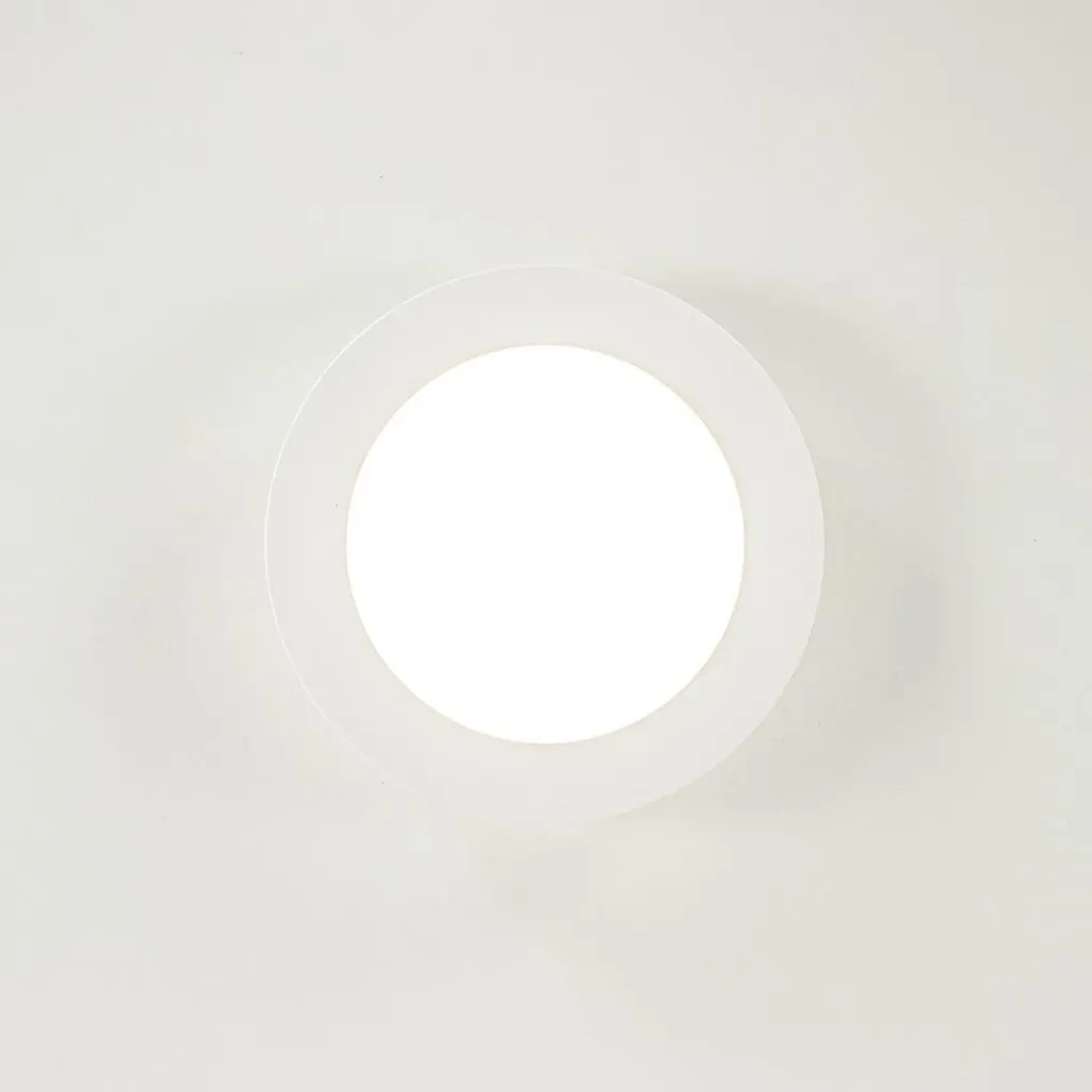 Straluma Plafondlamp Anne rond 17 wit 3-switchdim> Plafondlampen|Plafonnières