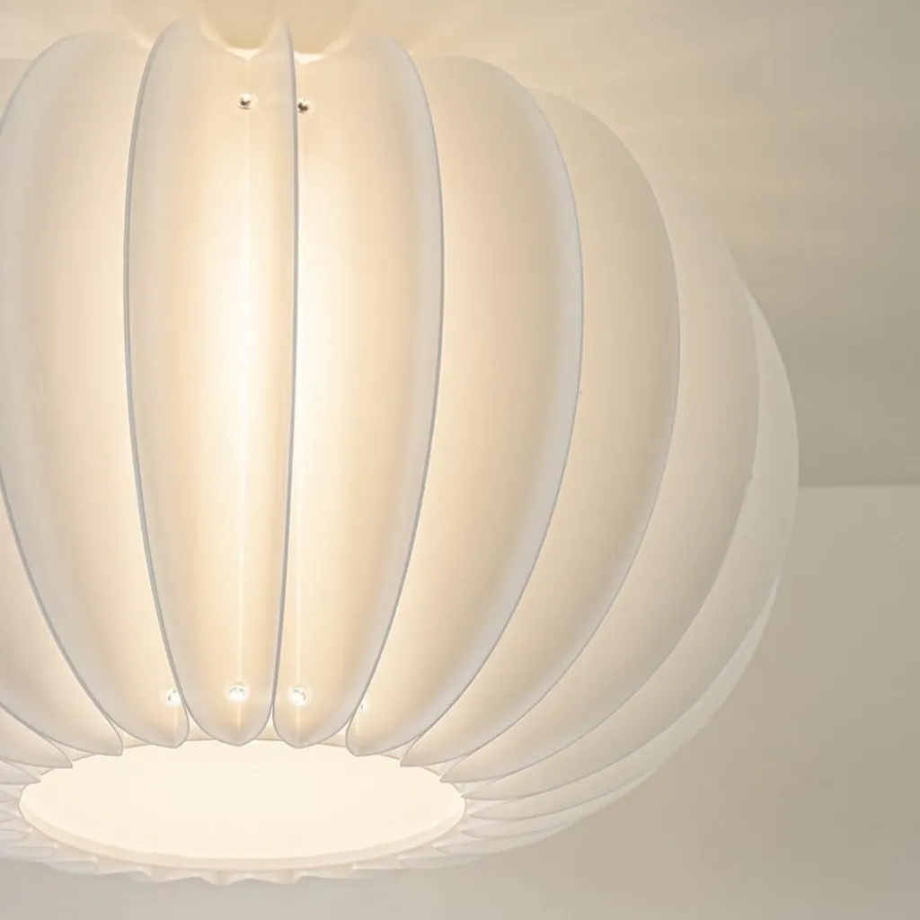 Straluma Plafondlamp Arena 40cm zwart/kap wit> Plafondlampen|Design Verlichting