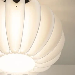 Straluma Plafondlamp Arena 30cm zwart/kap wit></noscript> Plafondlampen|Design Verlichting