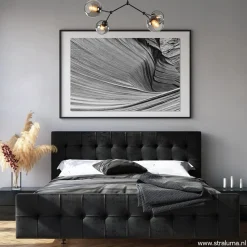 Straluma Plafondlamp 4-armen zwart+smoke bolglas><noscript><img width=