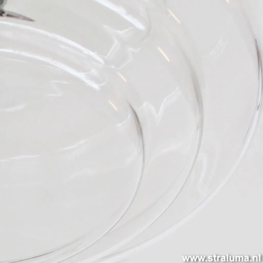 Straluma Plafondlamp Art Deco helder glas> Plafonnières|Woonkamerlampen