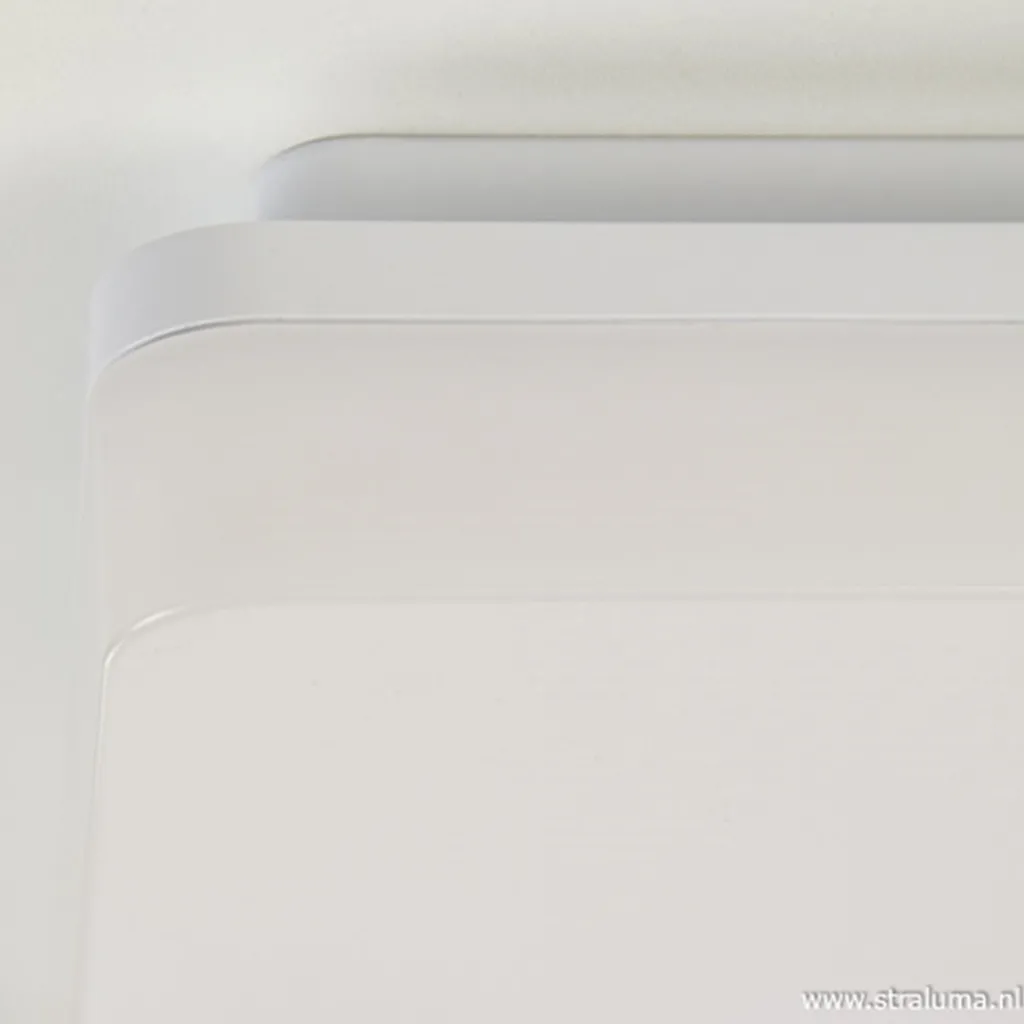 Straluma Plafondlamp Basic Square 26cm wit> Plafondlampen|Plafonnières