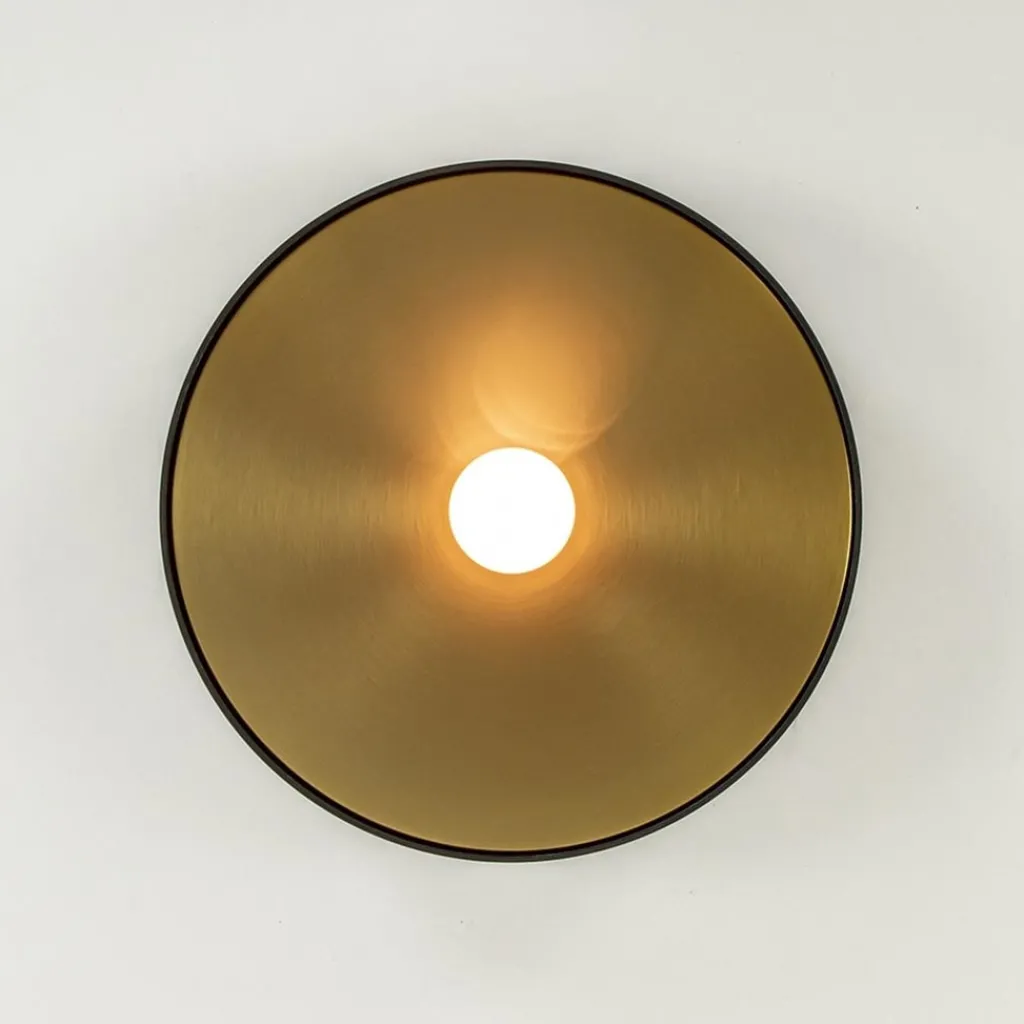 Straluma Plafondlamp Bright 26 zwart/matgoud> Plafondlampen|Opbouwspots