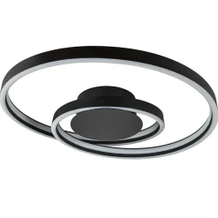 Straluma Plafondlamp Cinque-Ciola zwart dim-to-warm> Plafondlampen|LED Plafondlampen