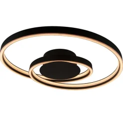 Straluma Plafondlamp Cinque-Ciola zwart dim-to-warm><noscript><img width=