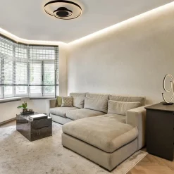 Straluma Plafondlamp Cinque-Ciola zwart dim-to-warm><noscript><img width=