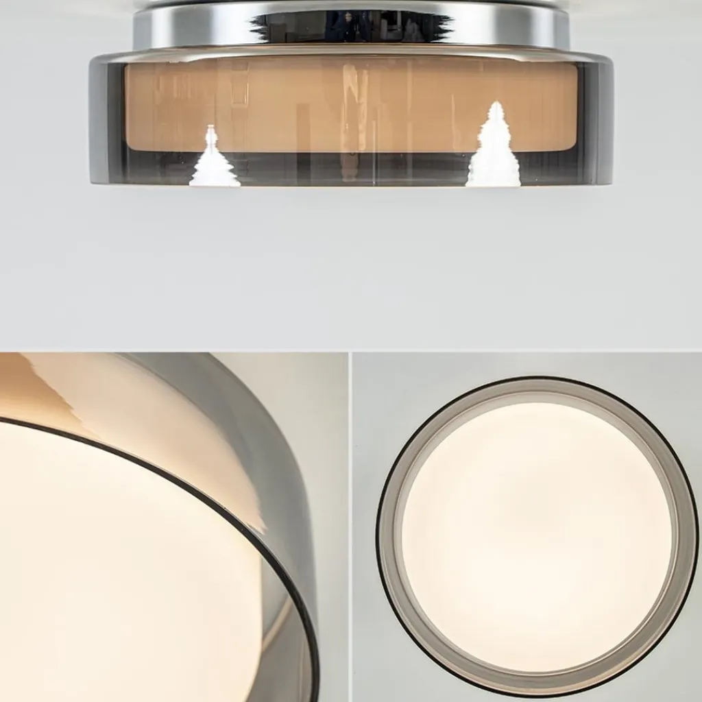 Straluma Plafondlamp Clear 30cm IP44 3-switchdim> Plafondlampen|Plafonnières