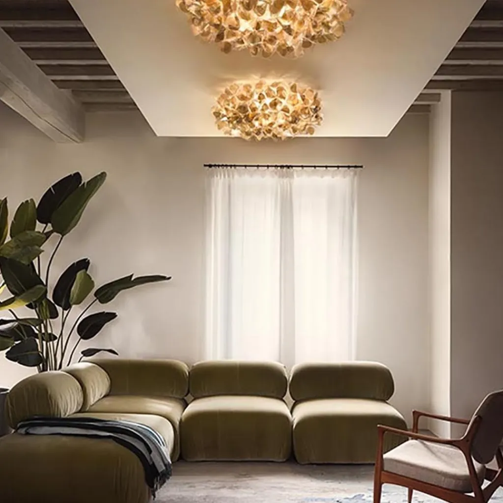 Straluma Plafondlamp Clizia Mama Non Mama gold 78cm> Wandlampen|Eetkamerverlichting