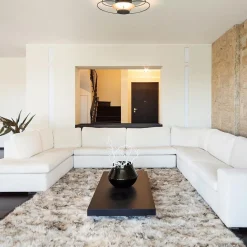 Straluma Plafondlamp Fiore zwart/goud 3-step dim></noscript> Plafondlampen|Plafonnières